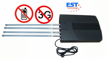 CDMA / GSM 3G High Power Jammer Blocker EST-808LD For Conference Room