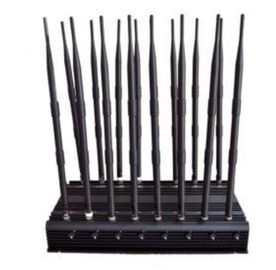 16 Antennas GPS Signal Jammer for Car / Office Use , cell phone jammer block