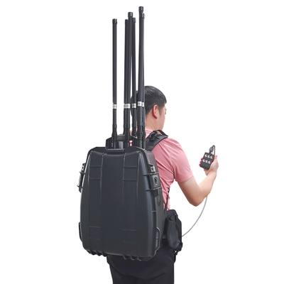 2000M Langstrecken-Glonass Galileo GPS 2.4G 5.2G 5.8G FPV Drohne UAV Signale Rucksack Störgerät